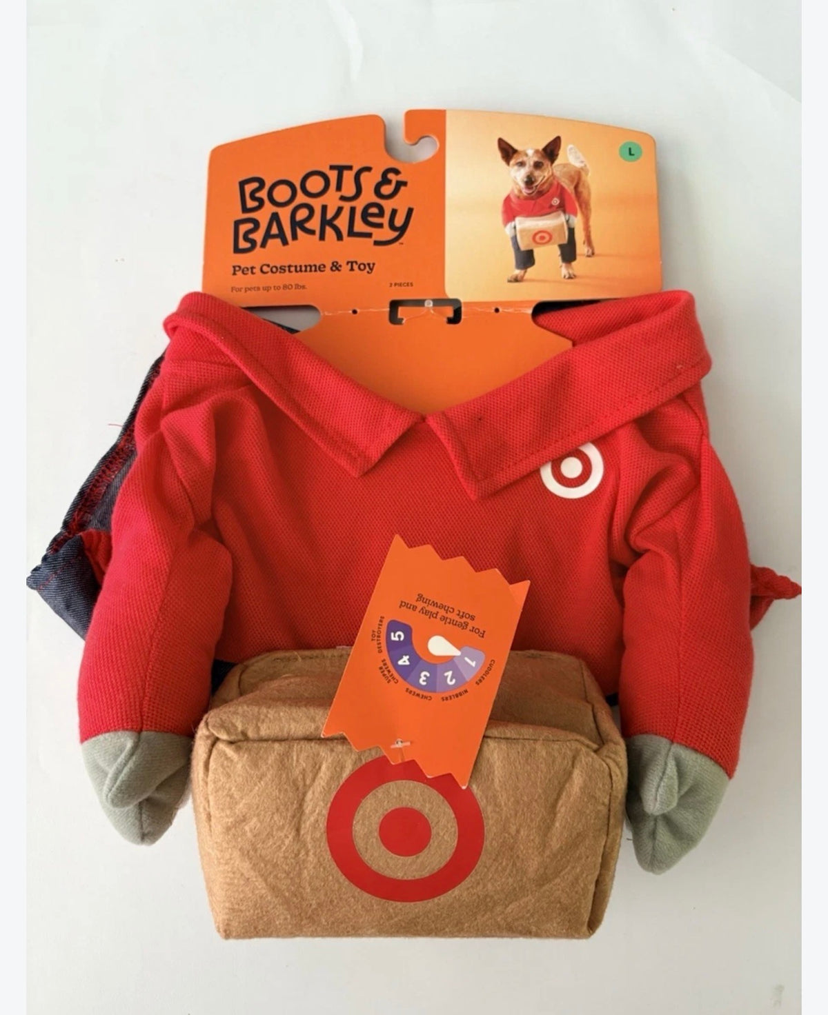 Target Delivery Worker Pet Costume