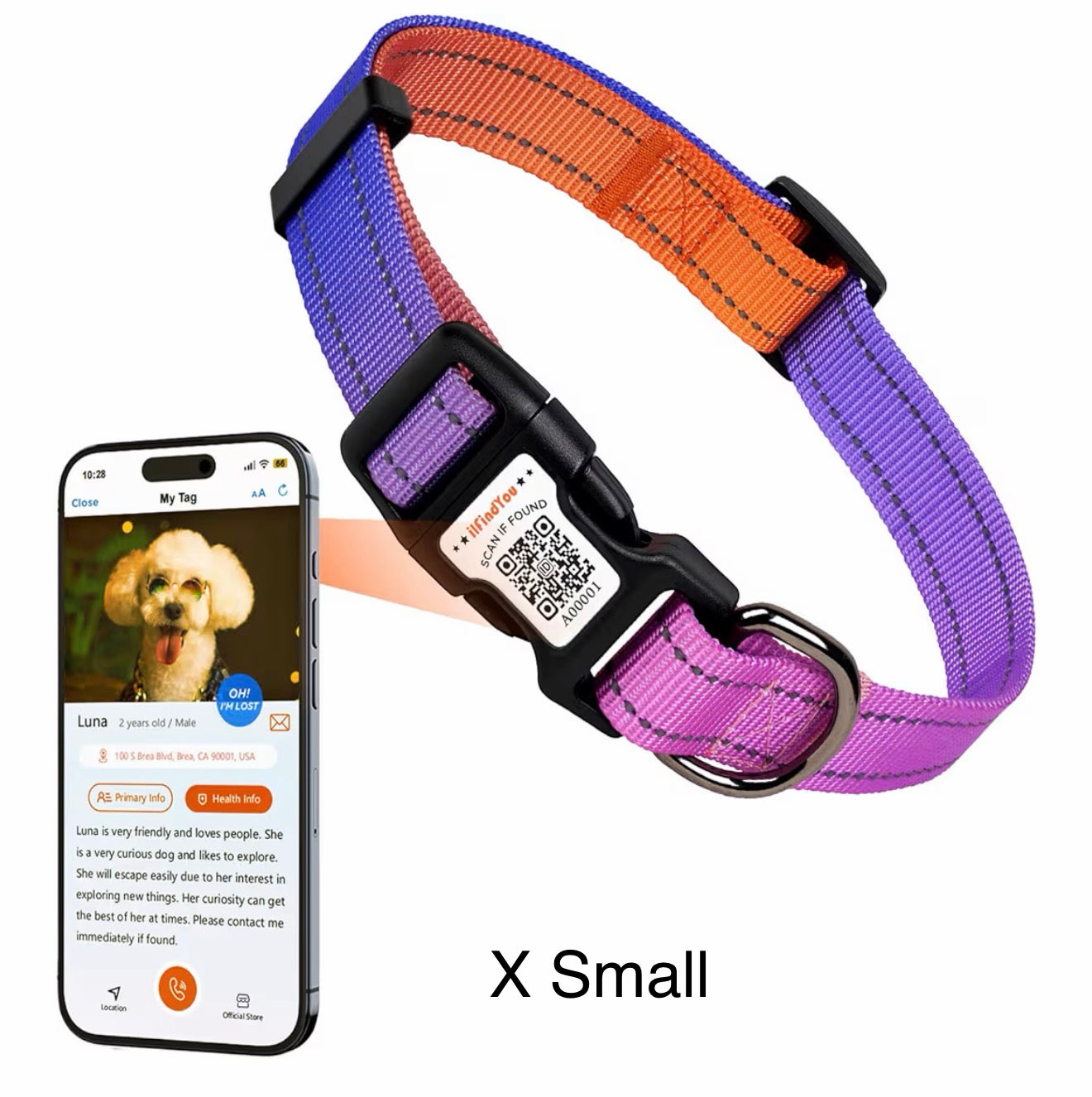 ILFIND YOU  X SMALL (Pink-Orange)